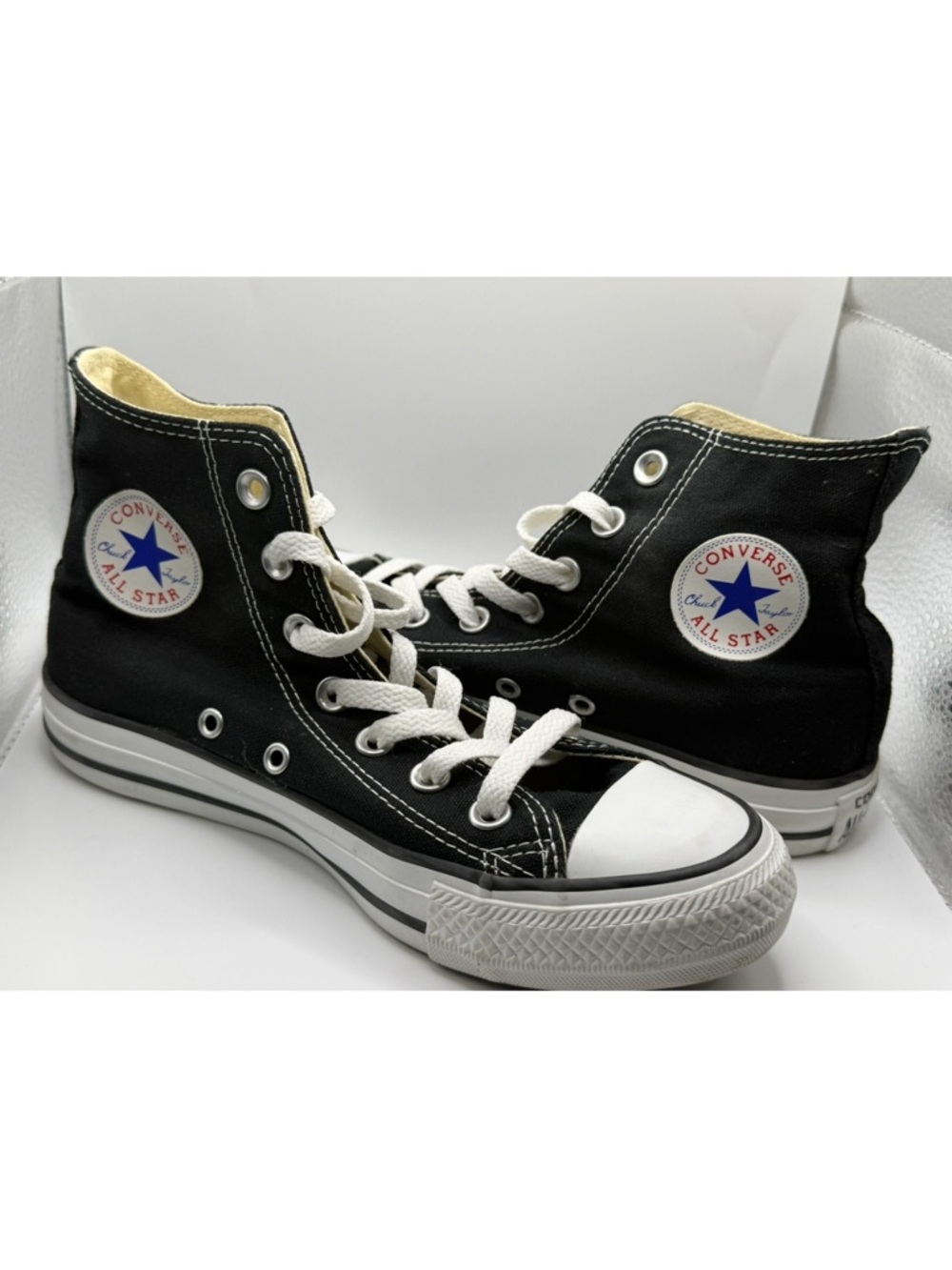 Converse Black & White Chuck Taylor High Top Sneakers